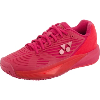 Buty tenisowe Yonex Power Cushion Eclipsion 5 Clay/Sandplatz (stabilność) 2026 rubinowa czerwień damskie